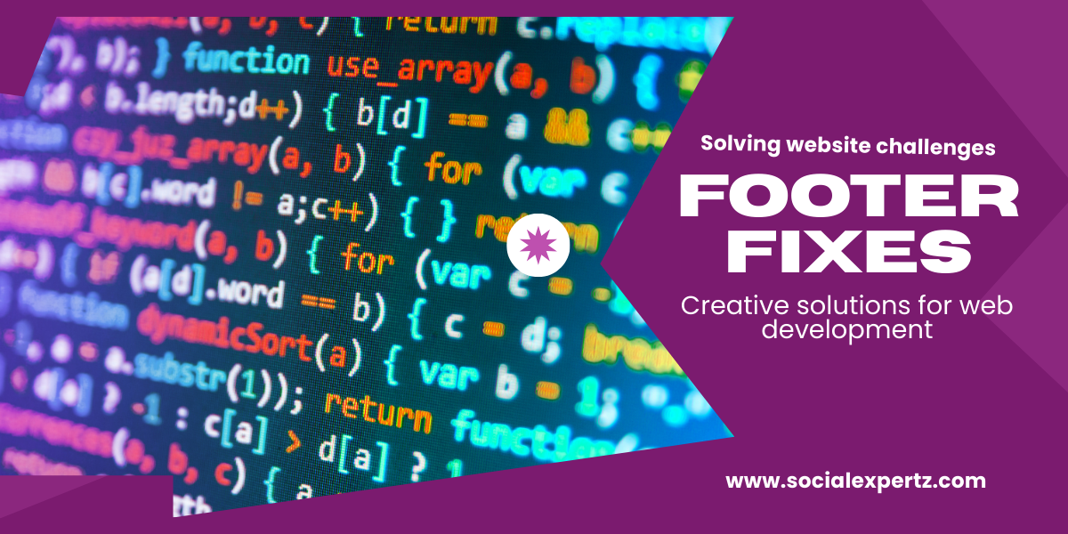 Fix WordPress menu and footer links