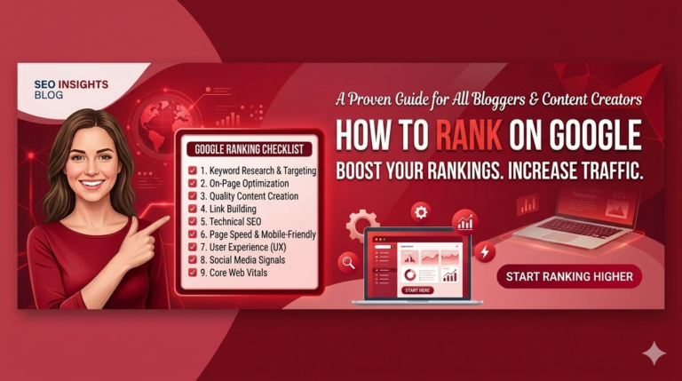 How to Rank on Google. Complete Guide for Beginners