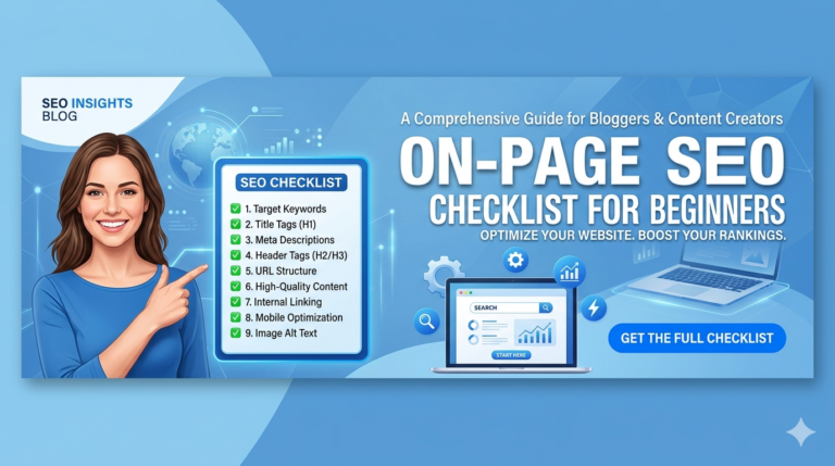 On Page SEO Checklist for Beginners
