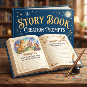 how to create storybook in gemini